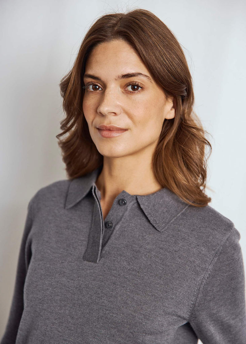 BS Eirin Regular Fit Knitwear - Dark Grey