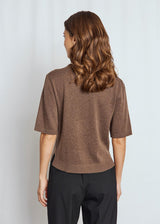 BS Eline Regular Fit T-Shirt - Dark Brown