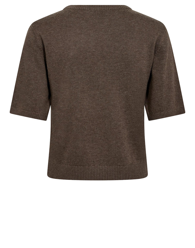 BS Eline Regular Fit T-Shirt - Dark Brown