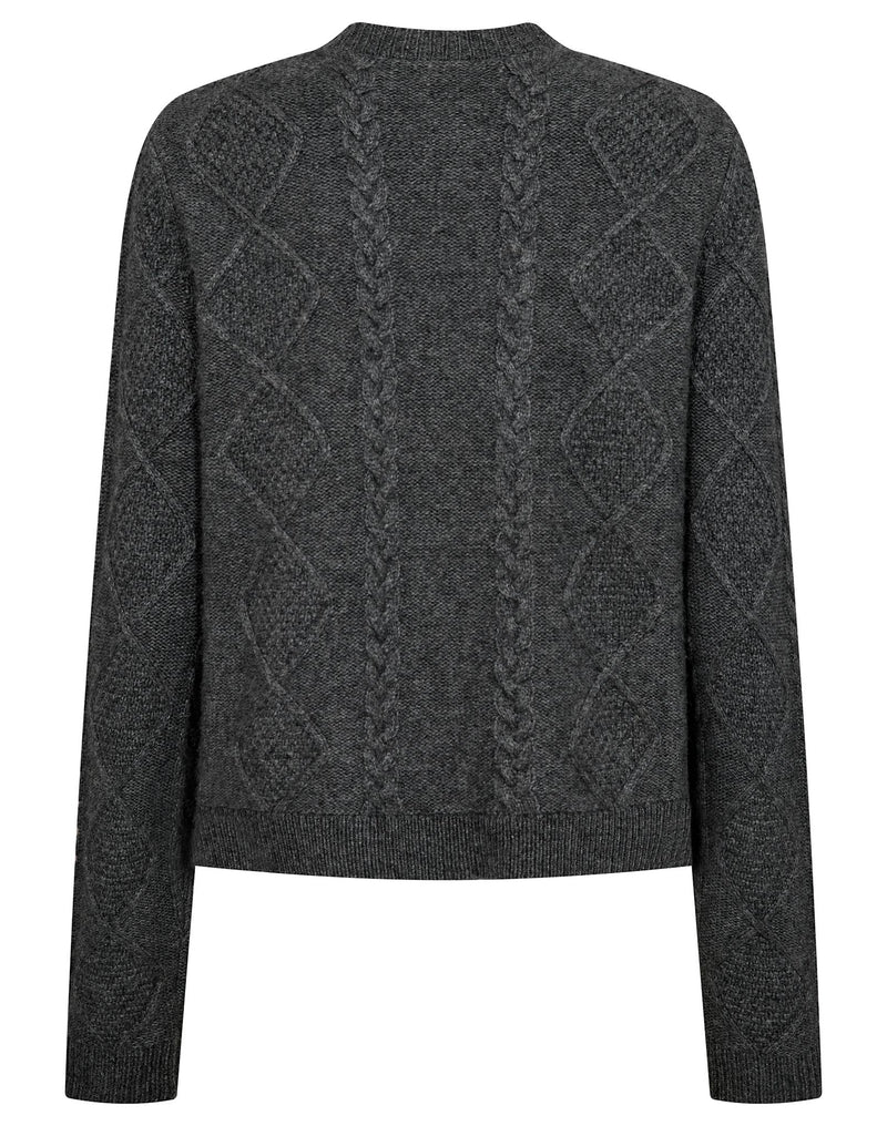BS Marita Regular Fit Knitwear - Dark Grey