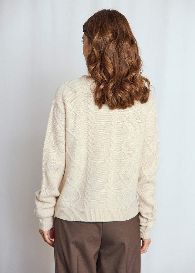 BS Marita Regular Fit Knitwear - Ecru