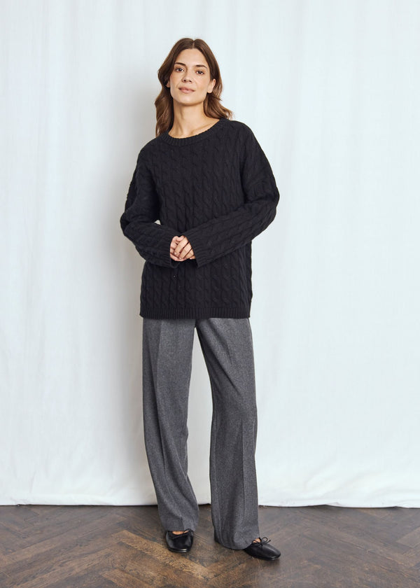 BS Miranda Regular Fit Knitwear - Black