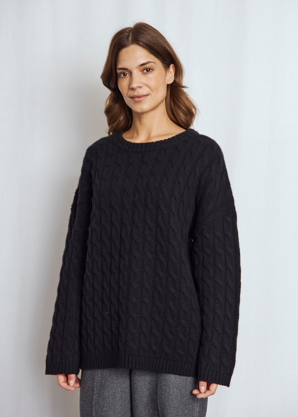 BS Miranda Regular Fit Knitwear - Black