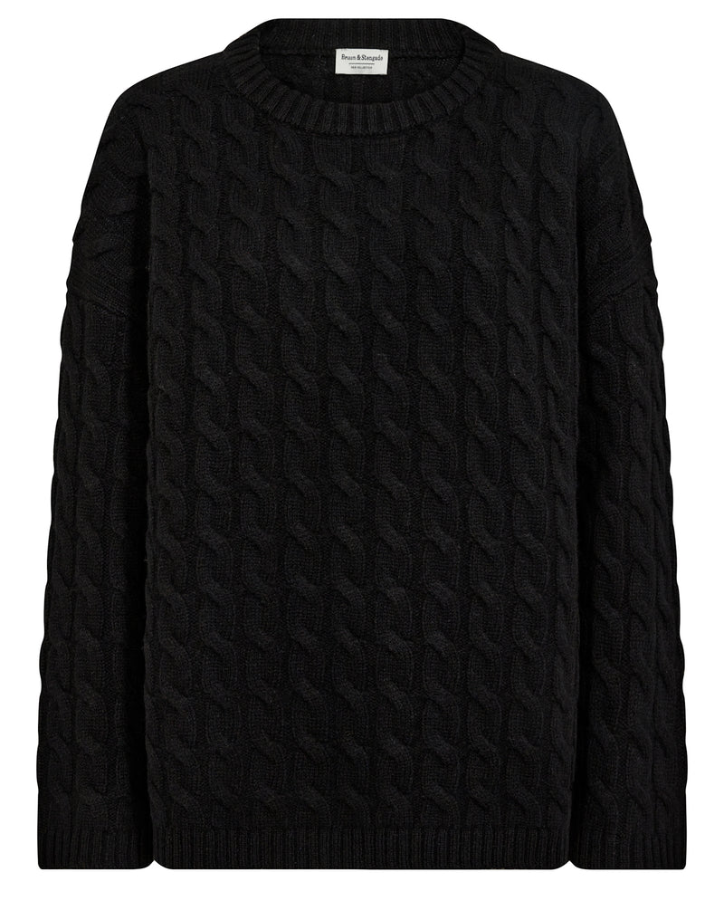 BS Miranda Regular Fit Knitwear - Black