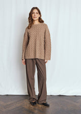 BS Miranda Regular Fit Knitwear - Brown