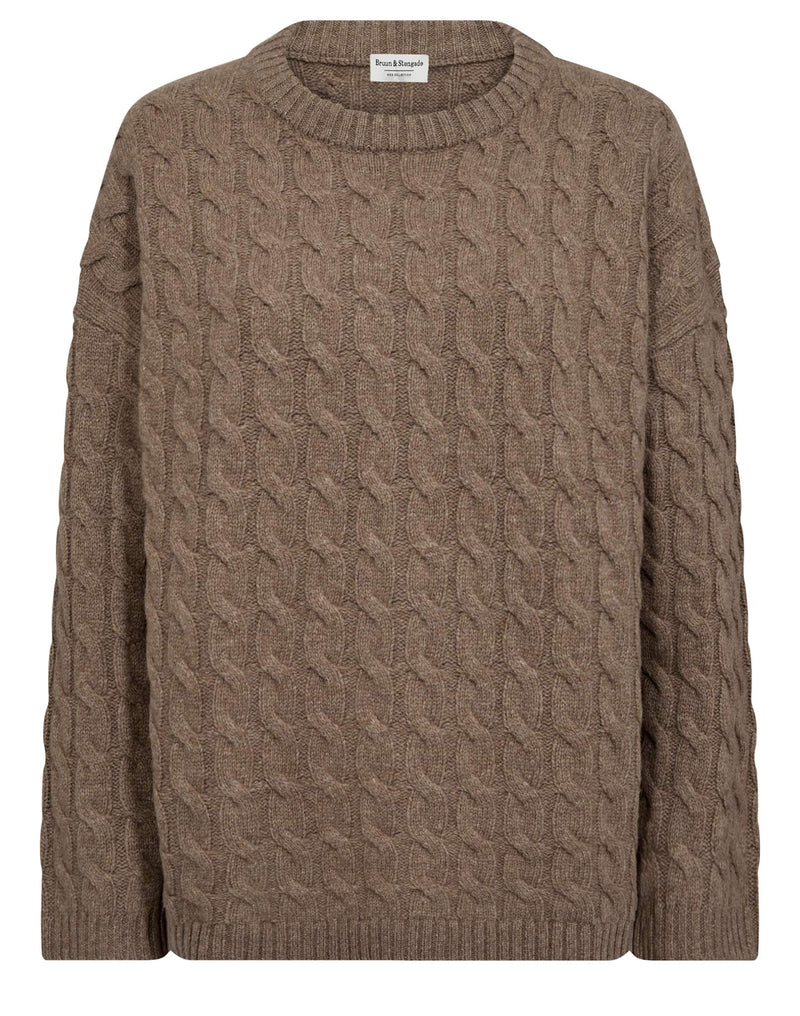 BS Miranda Regular Fit Knitwear - Brown