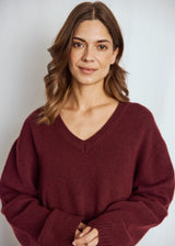 BS Lina Regular Fit Knitwear - Bordeaux