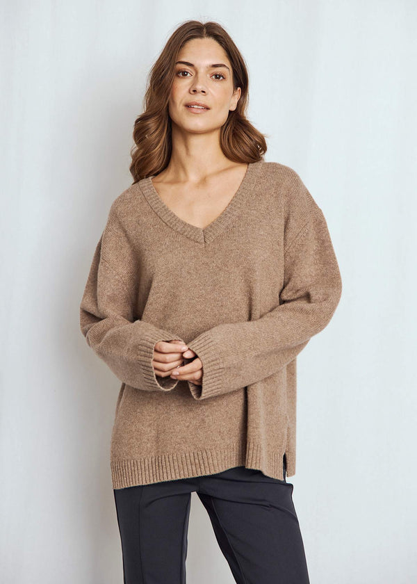 BS Lina Regular Fit Knitwear - Brown