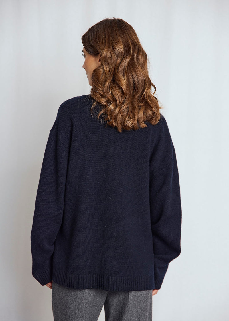 BS Lina Regular Fit Knitwear - Navy