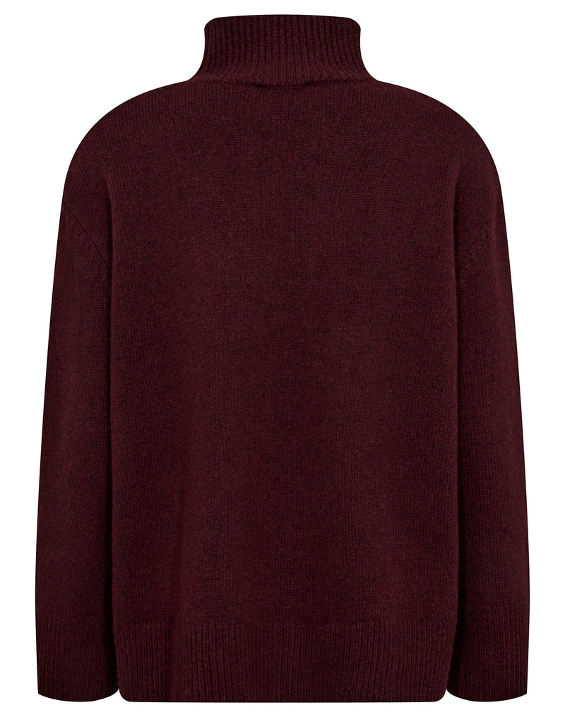 BS Mali Regular Fit Knitwear - Bordeaux