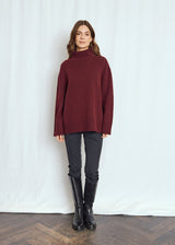 BS Mali Regular Fit Knitwear - Bordeaux