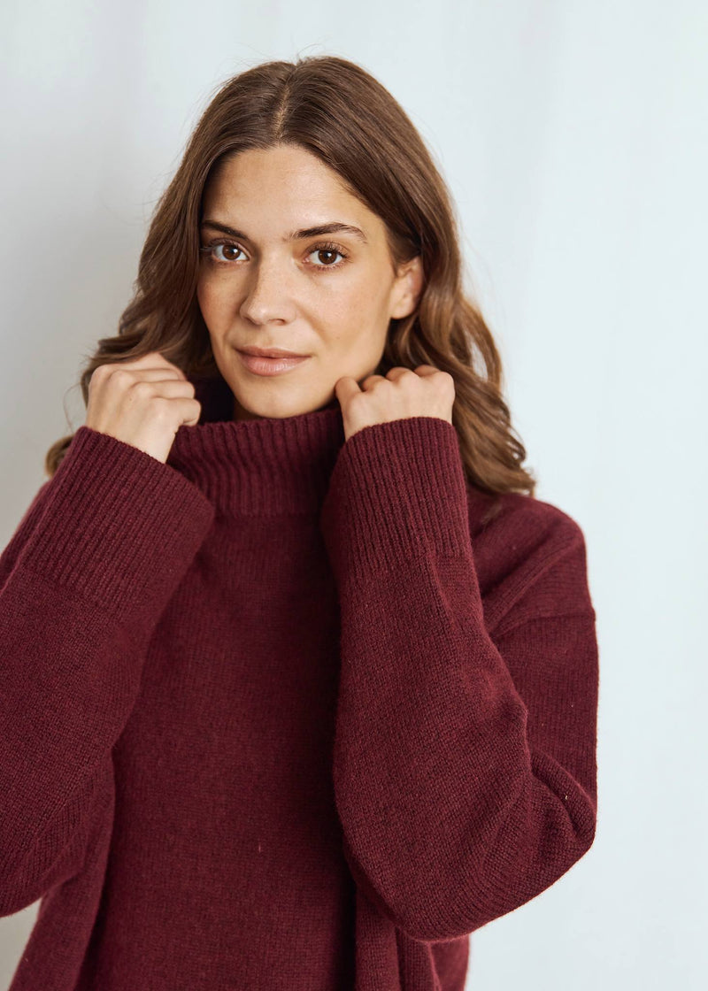 BS Mali Regular Fit Knitwear - Bordeaux