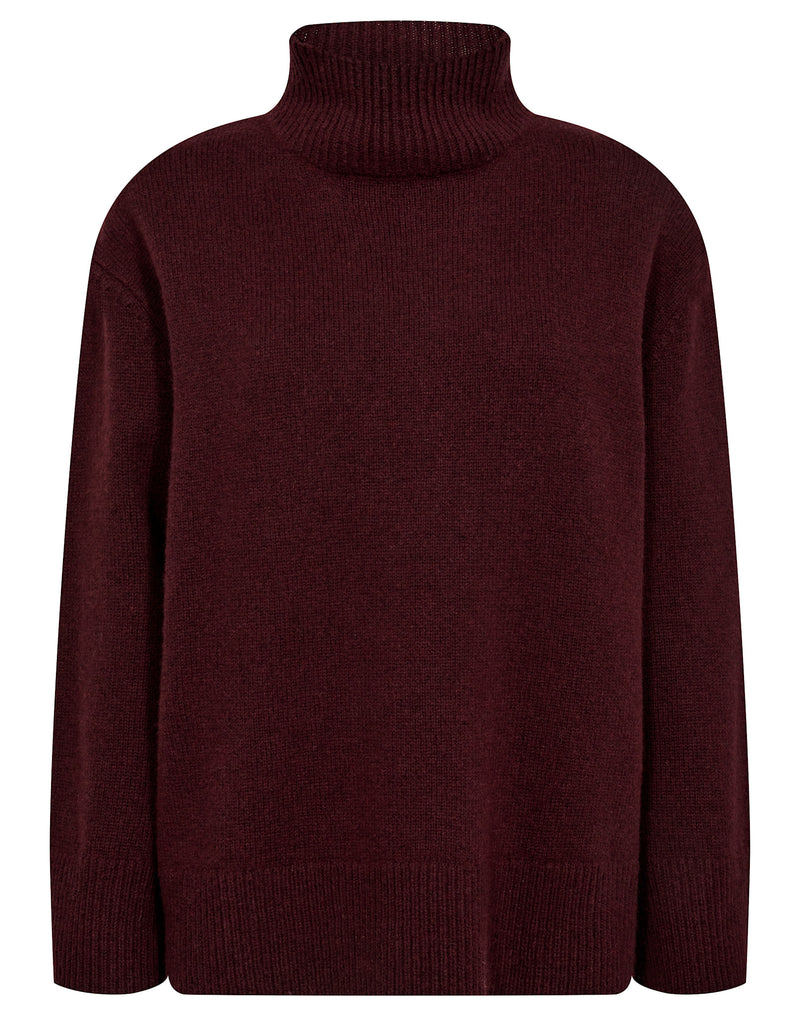 BS Mali Regular Fit Knitwear - Bordeaux