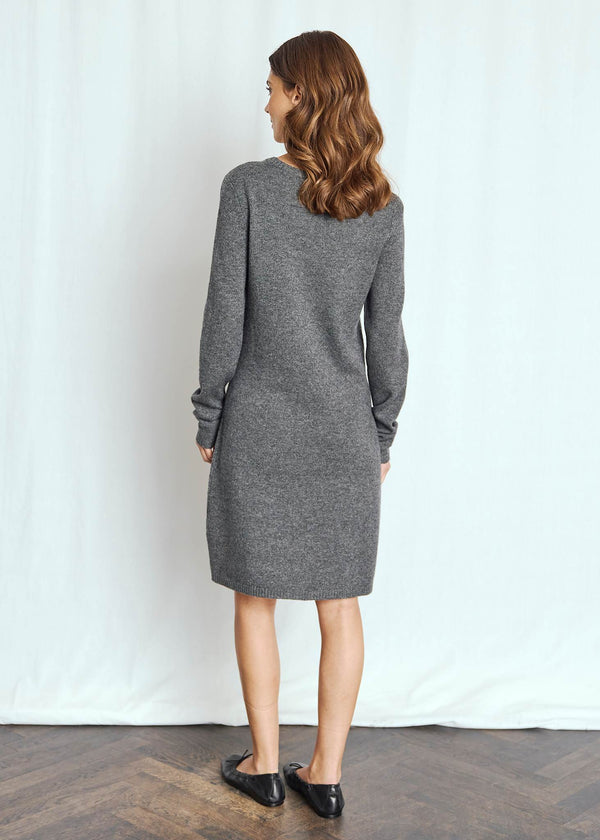 BS Iselin Regular Fit Dress - Dark Grey