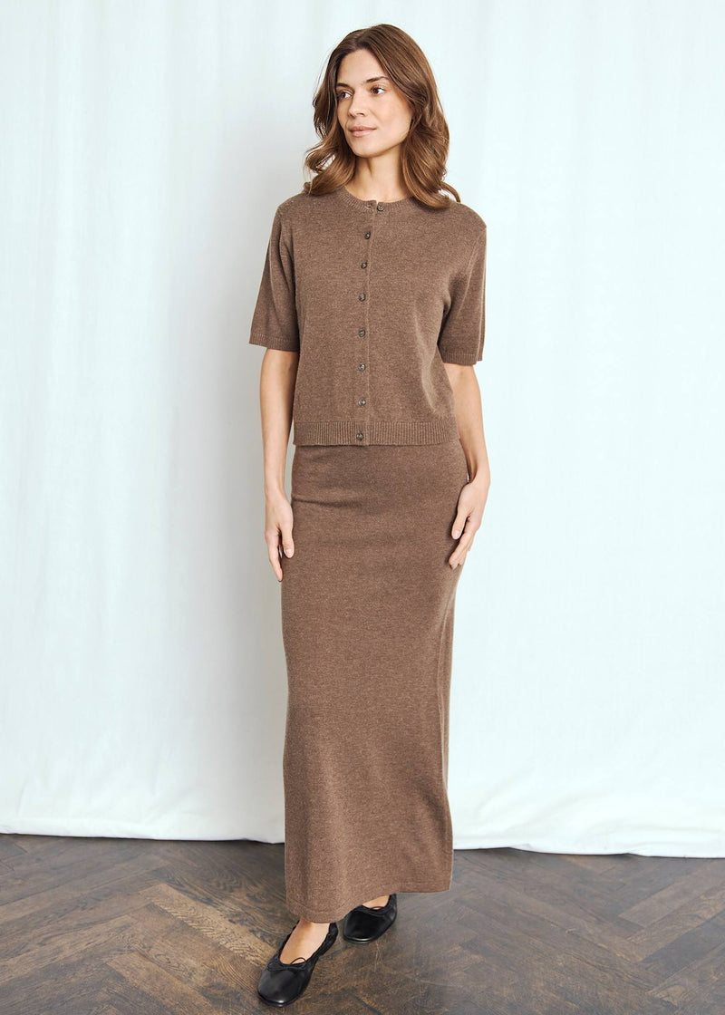 BS Geneva Skirt - Dark Brown