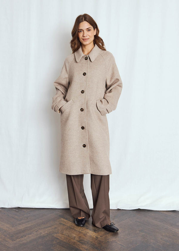 BS Ylva Coat - Light Brown
