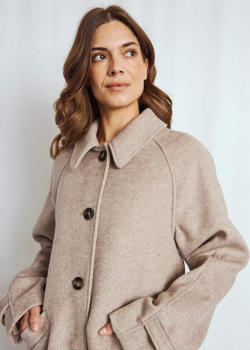 BS Ylva Coat - Light Brown
