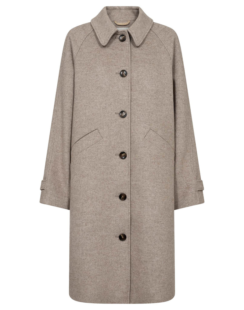 BS Ylva Coat - Light Brown