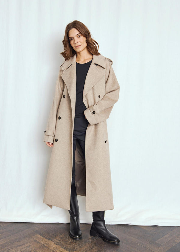BS Kaylee Coat - Light Brown
