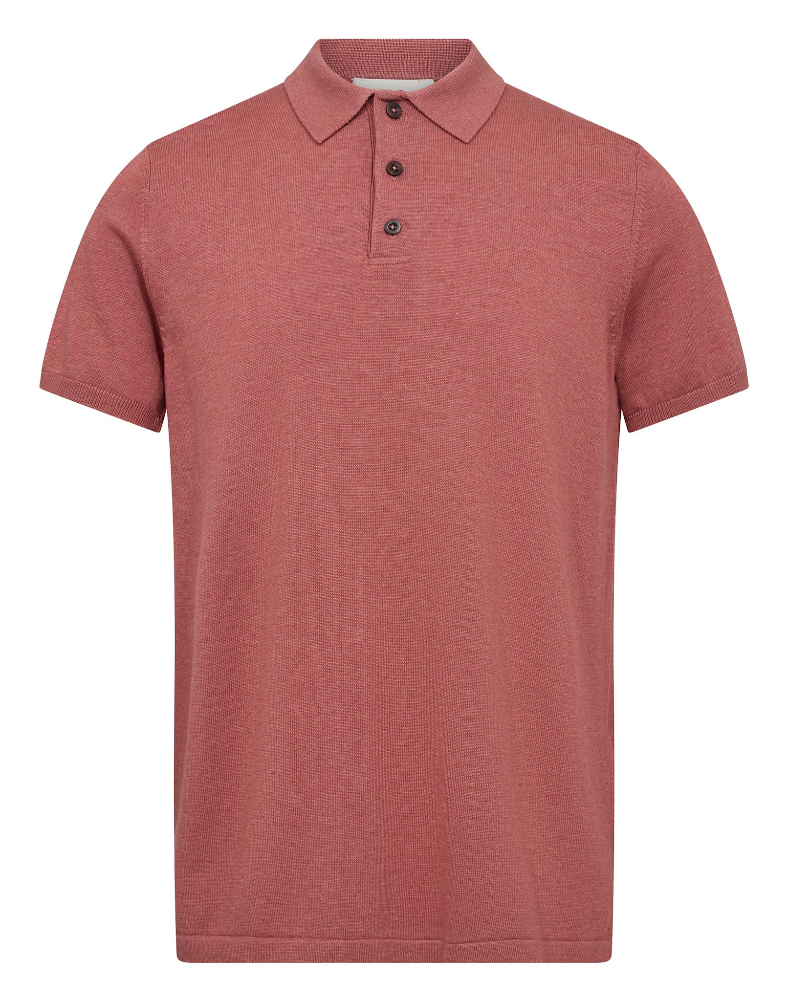 BS Baldo Regular Fit Polo Shirt - Dusty Clay