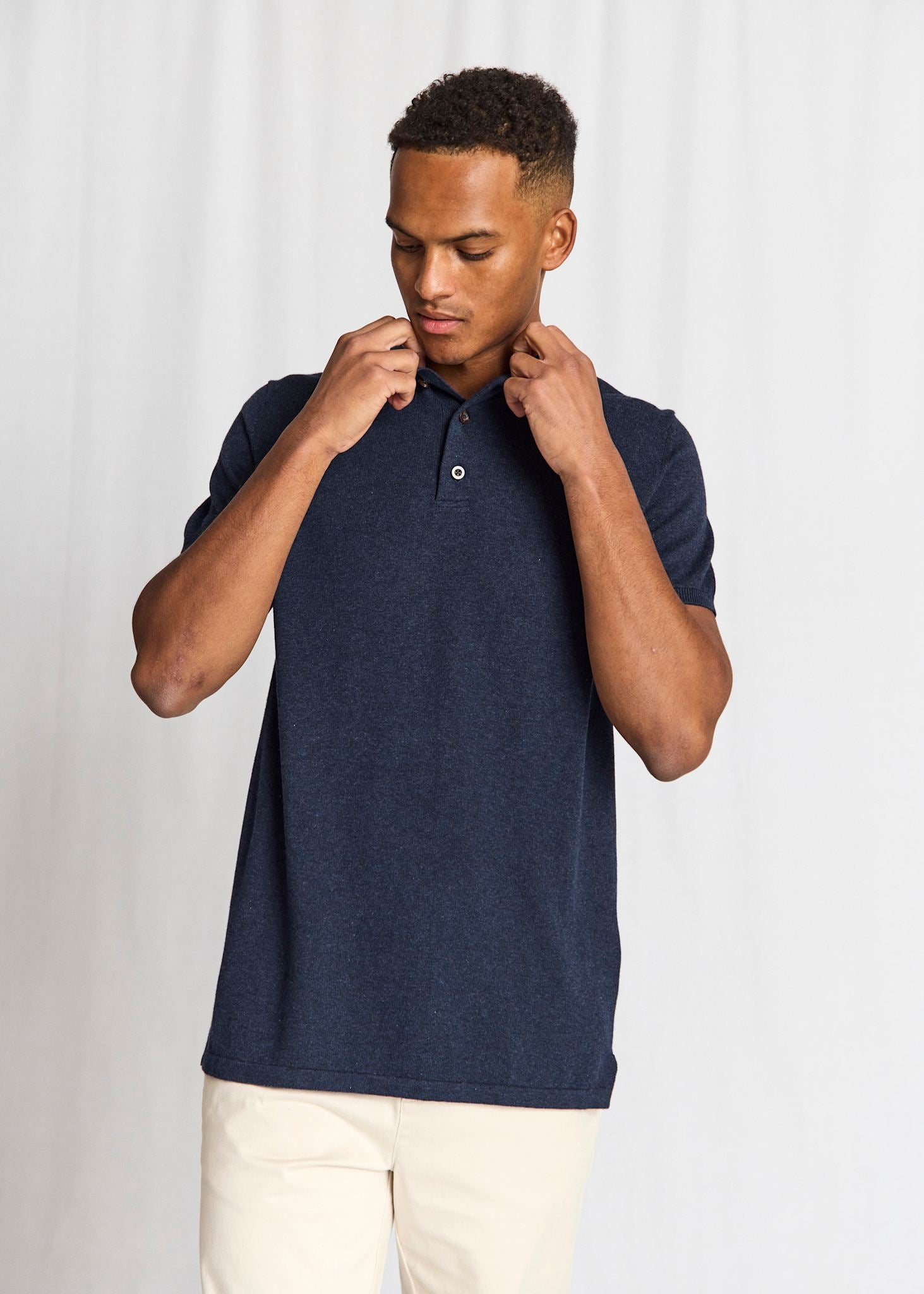 BS Baldo Regular Fit Polo Shirt - Thunder