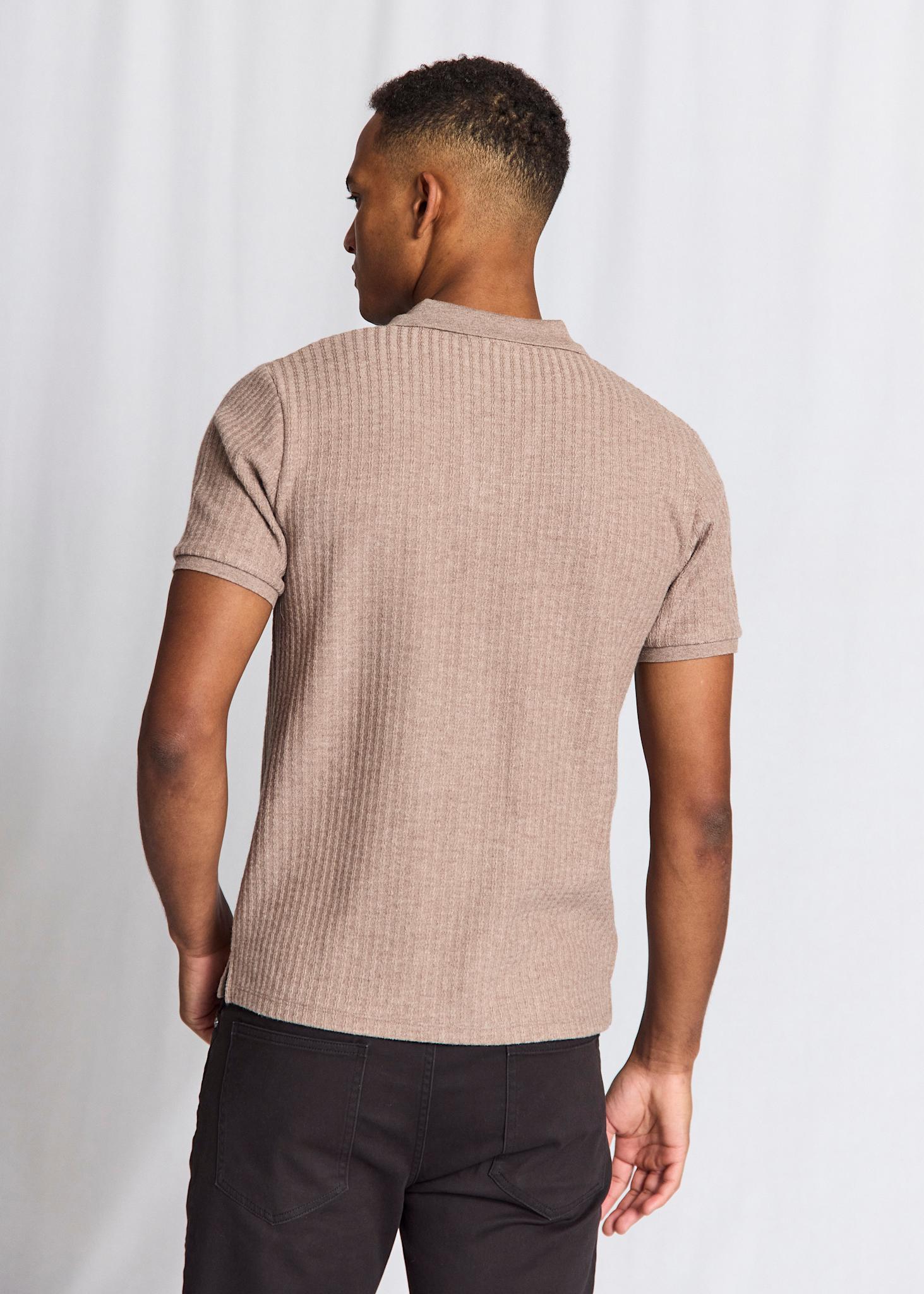 BS Santino Regular Fit Polo Shirt - Mink