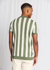 BS Romeo Regular Fit Polo Shirt - Green/White