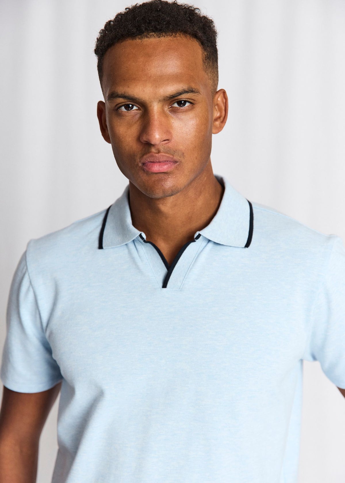BS Syros Regular Fit Polo Shirt - Sky