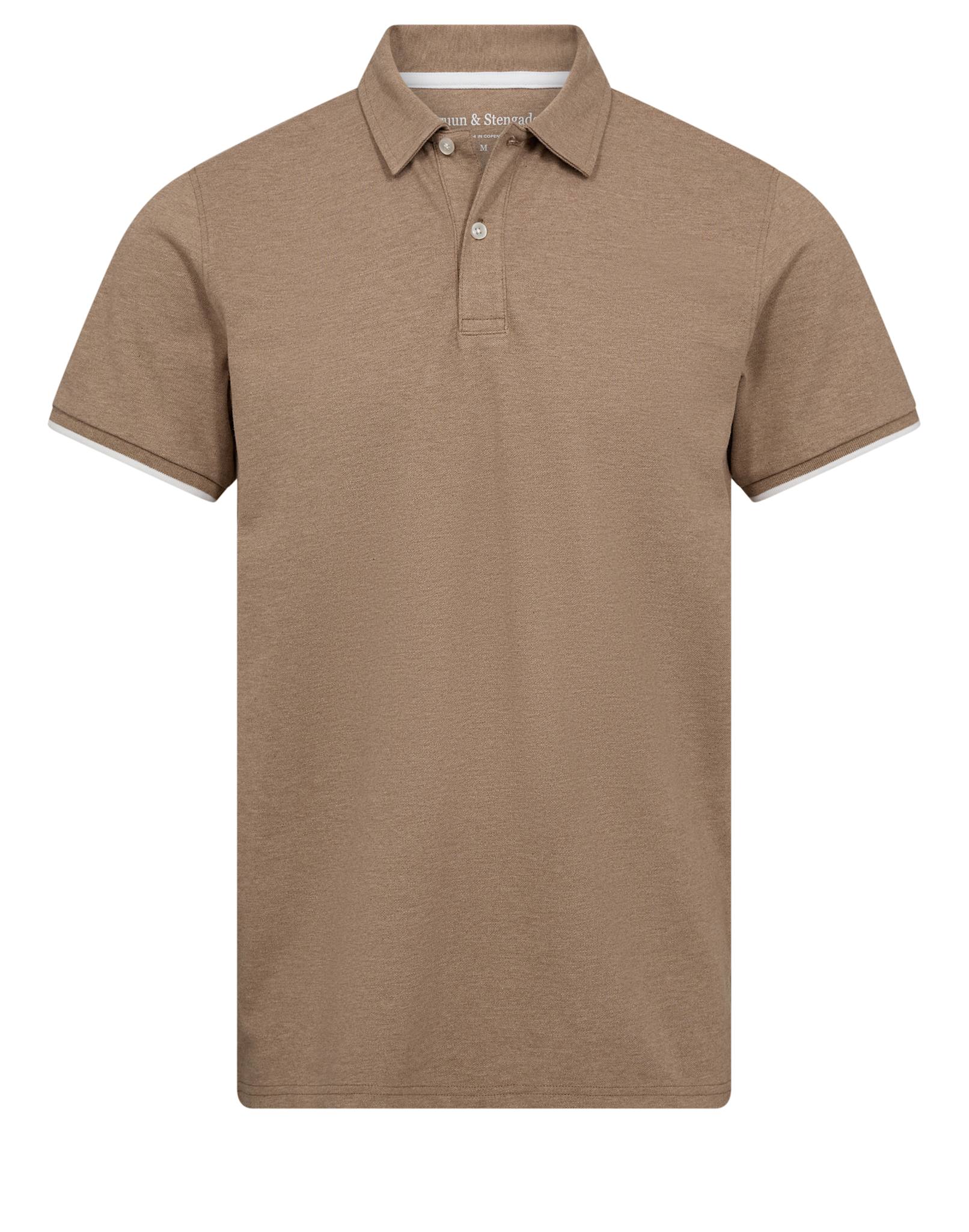 BS Delos Regular Fit Polo Shirt - Brown