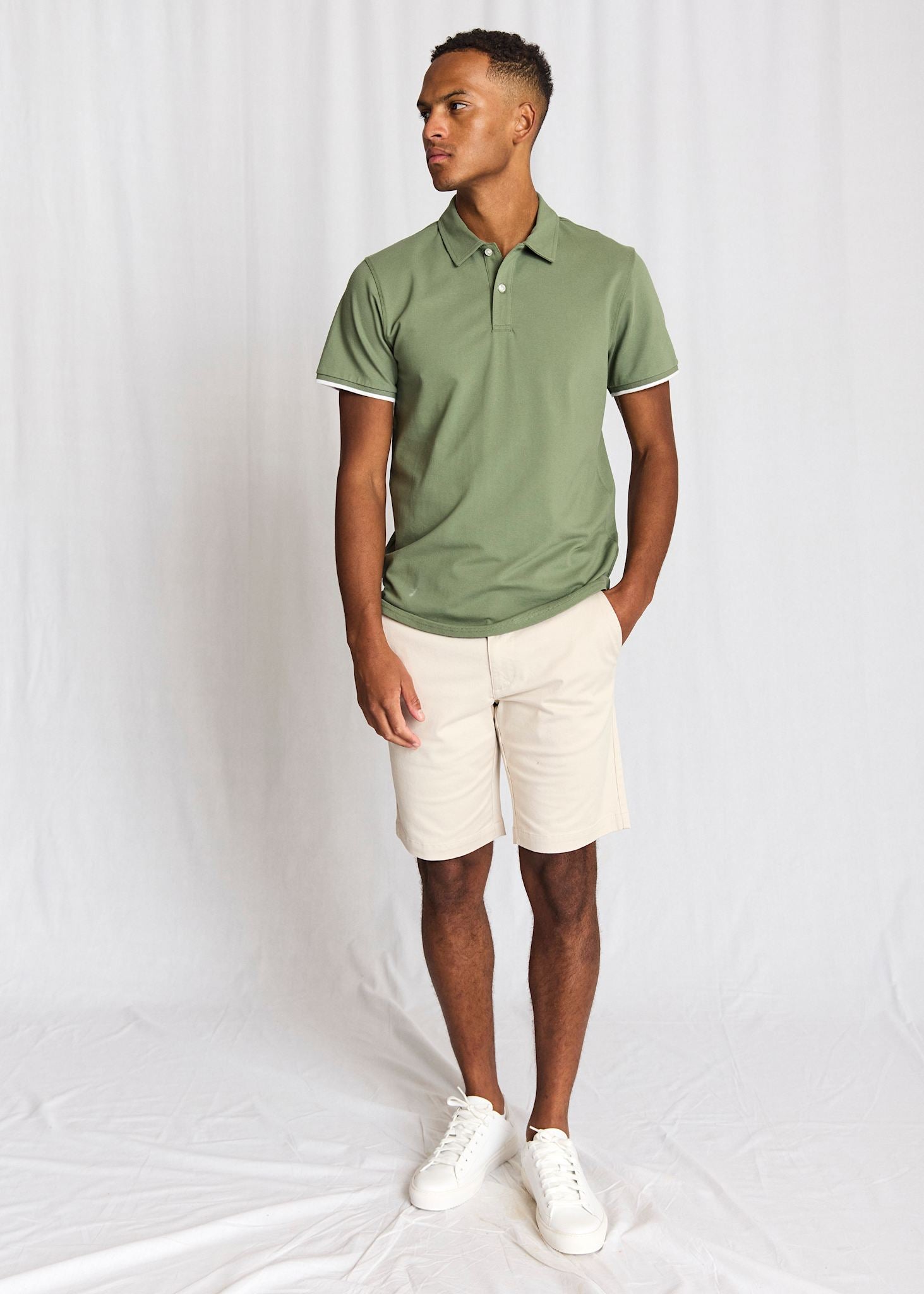 BS Delos Regular Fit Polo Shirt - Green