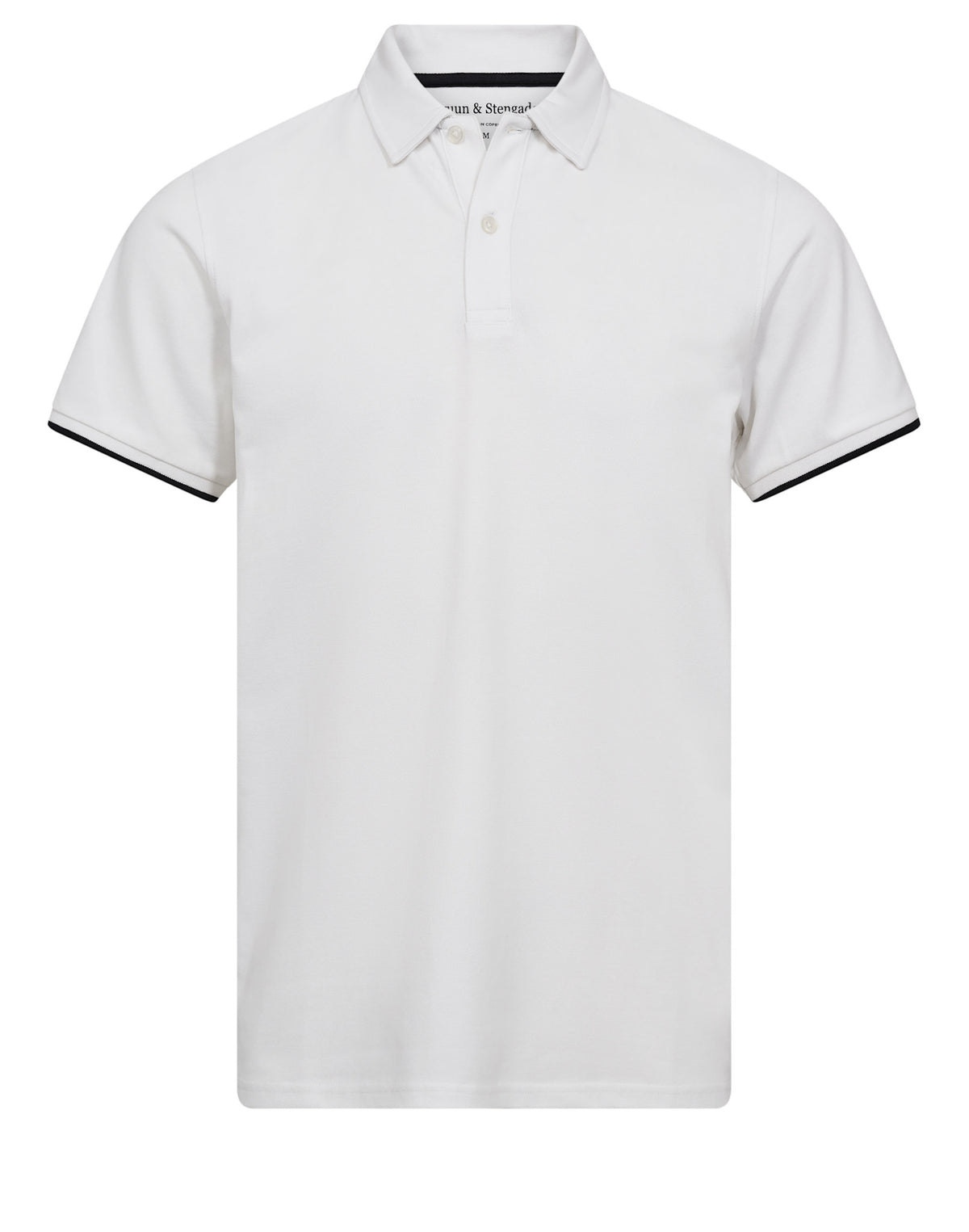 BS Delos Regular Fit Polo Shirt - White