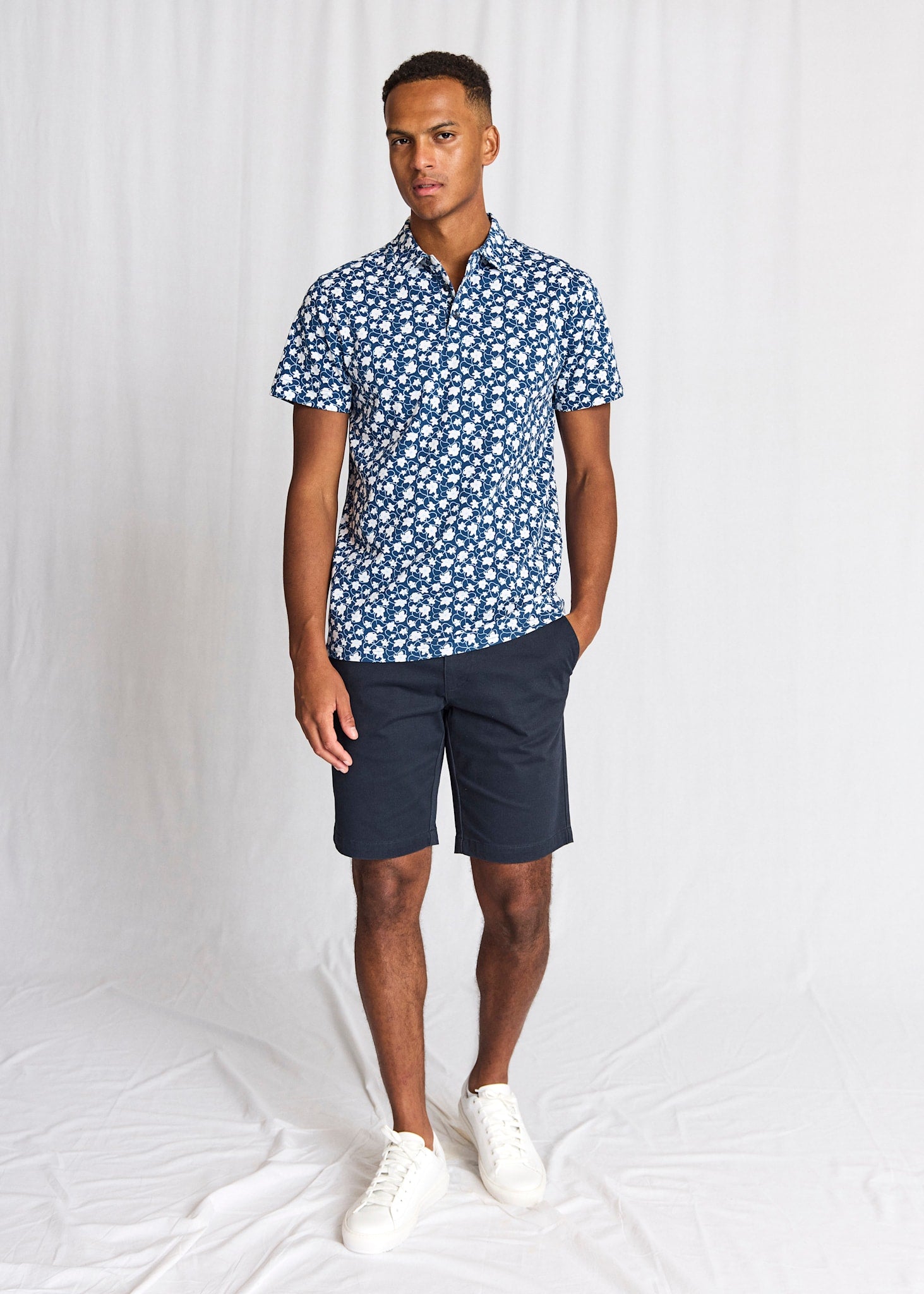 BS Symi Regular Fit Polo Shirt - Navy
