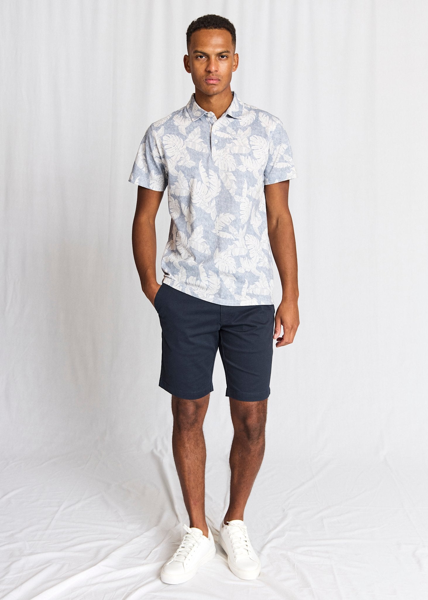 BS Hydra Regular Fit Polo Shirt - Dusty Blue