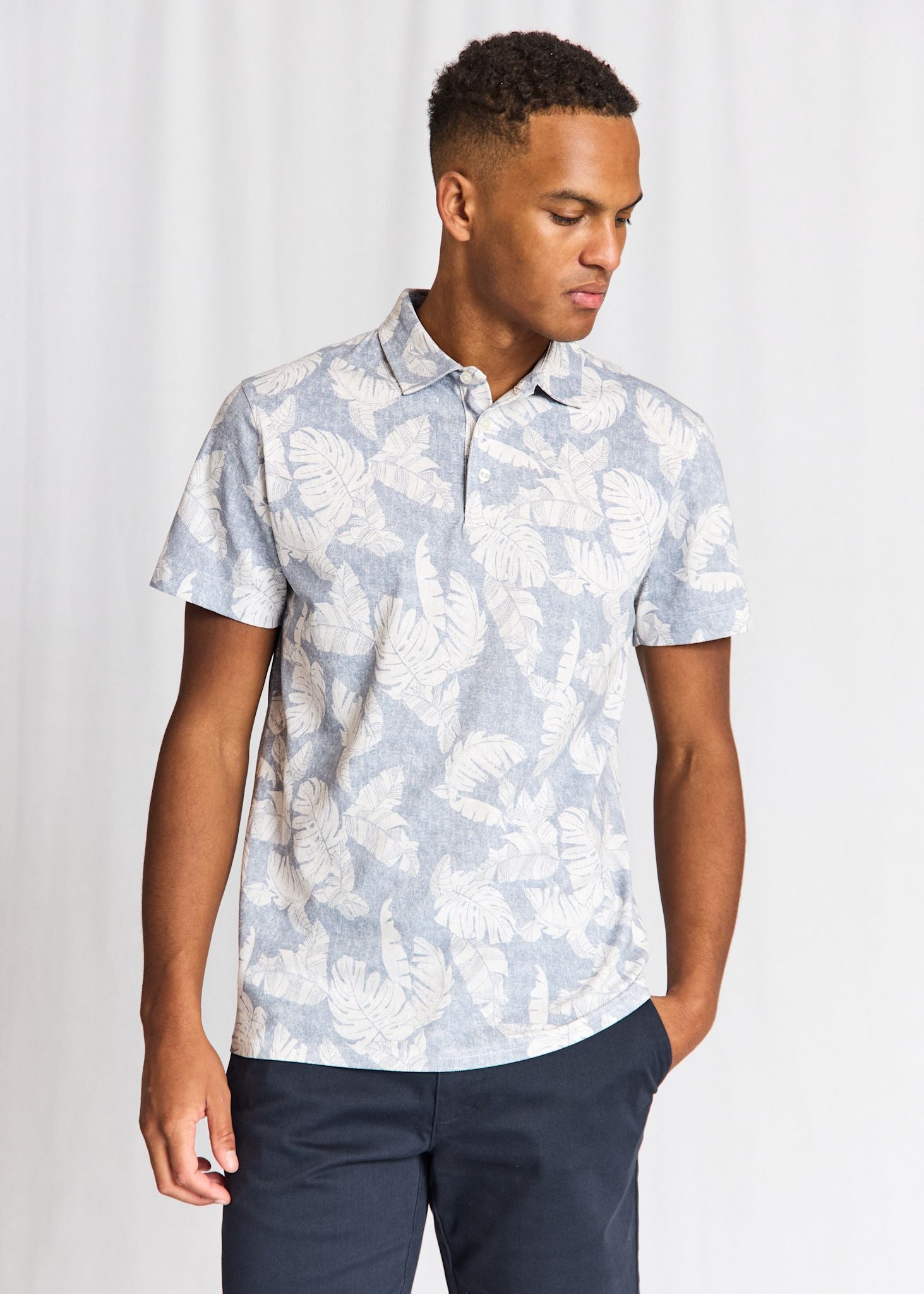 BS Hydra Regular Fit Polo Shirt - Dusty Blue