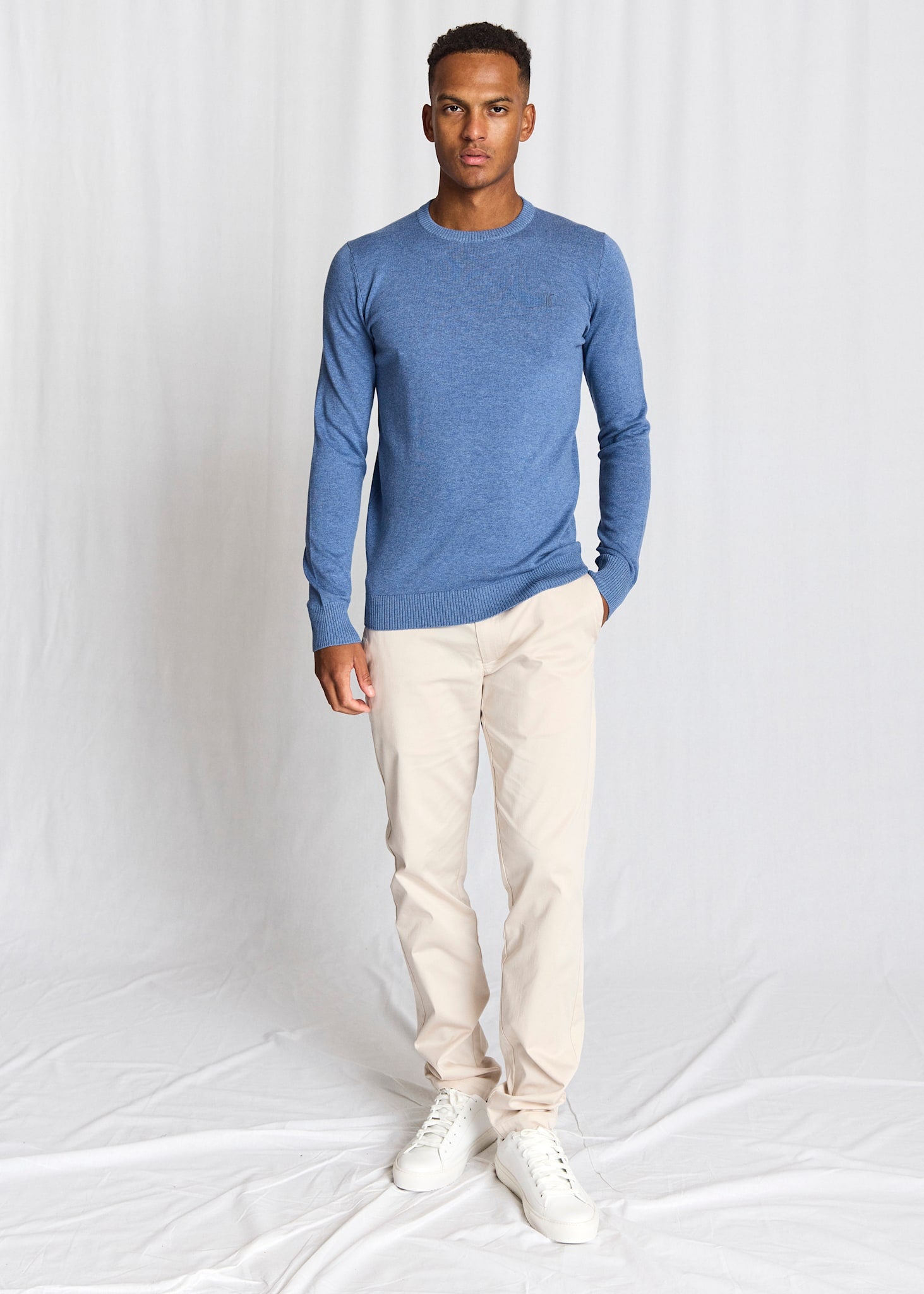 BS Jupiter Regular Fit Knitwear - Blue