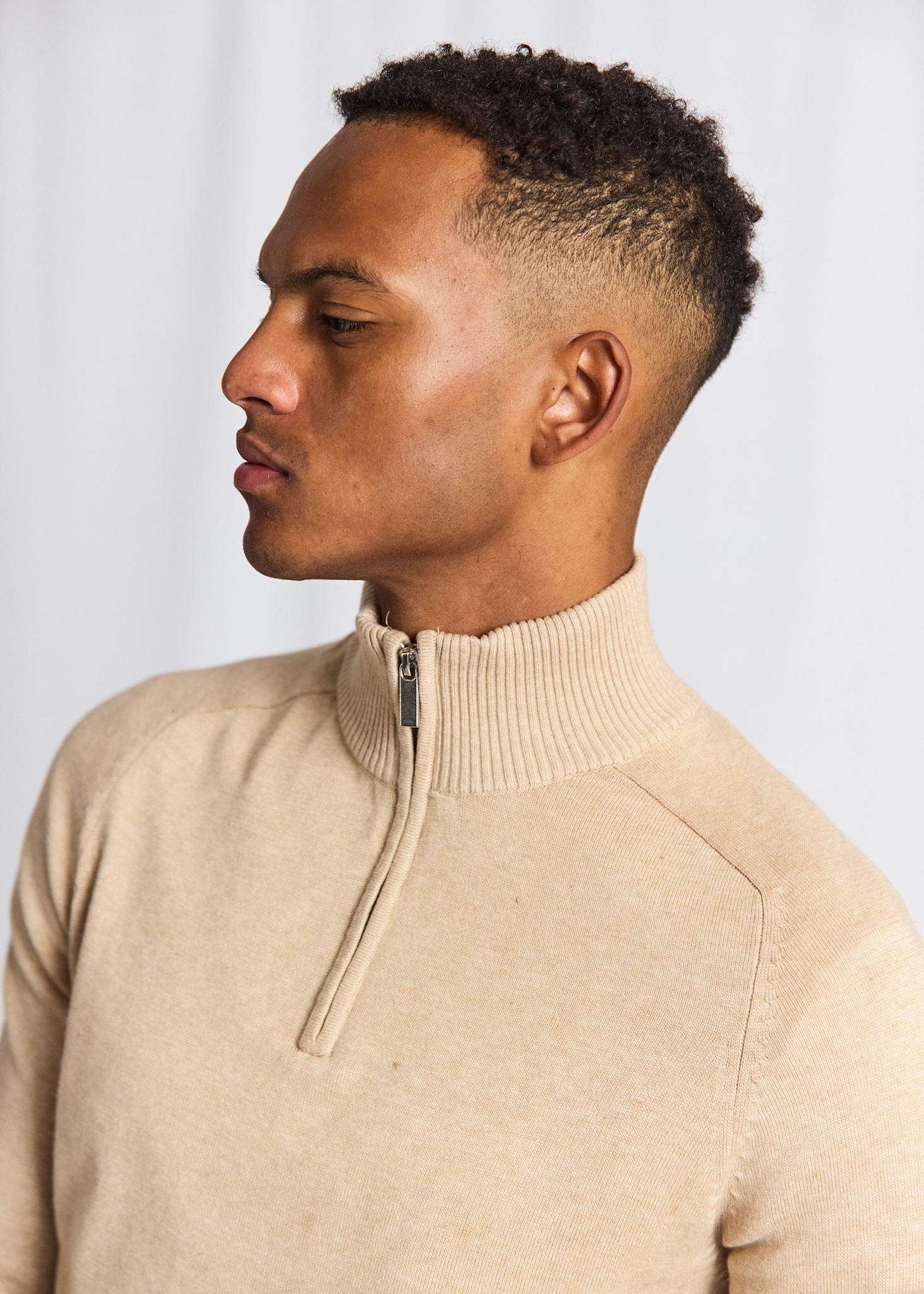 BS Ilario Regular Fit Knitwear - Beige