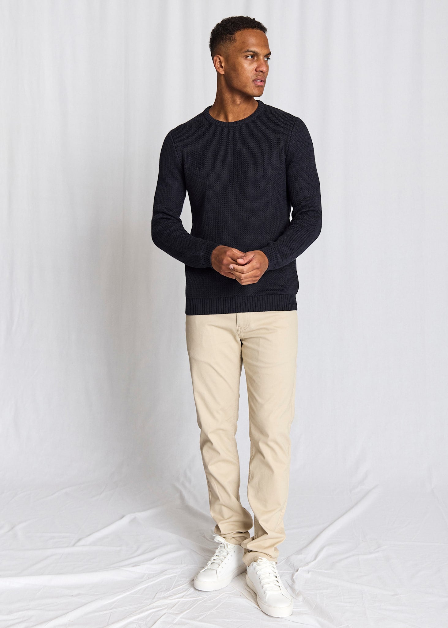 BS Raffaele Regular Fit Knitwear - Navy