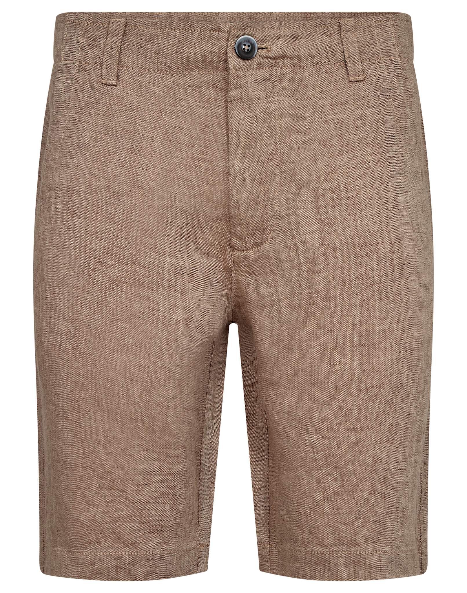 BS Paolos Regular Fit Shorts  - Brown