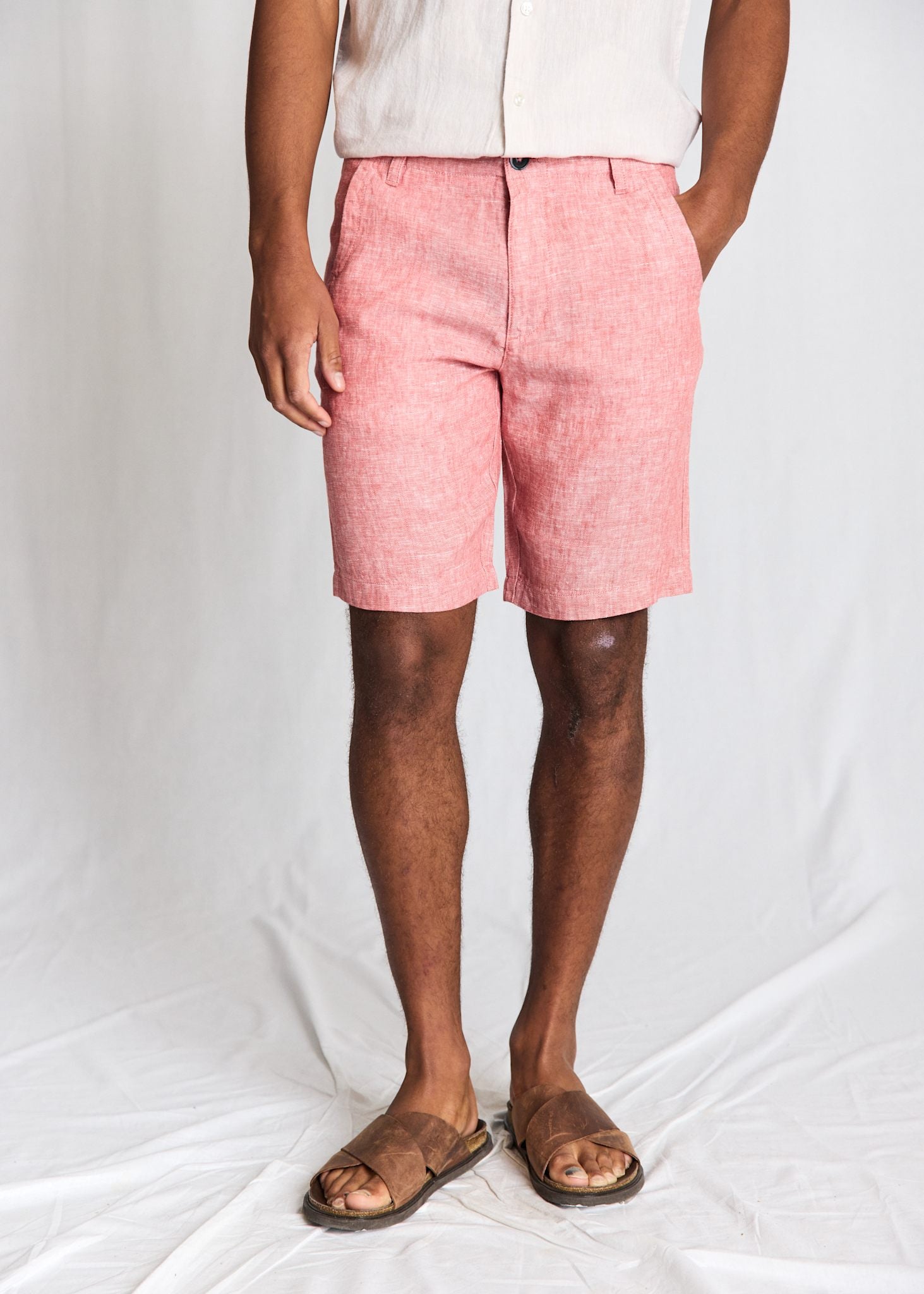BS Paolos Regular Fit Shorts  - Dusty Clay