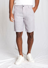 BS Paolos Regular Fit Shorts  - Light Grey