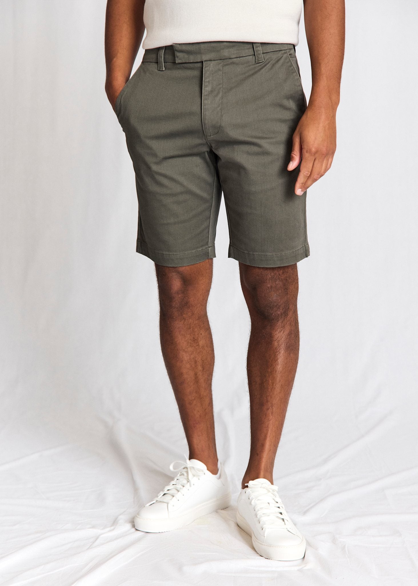 BS Loris Regular Fit Shorts  - Army