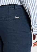 BS Ginos Regular Fit Chinos - Navy