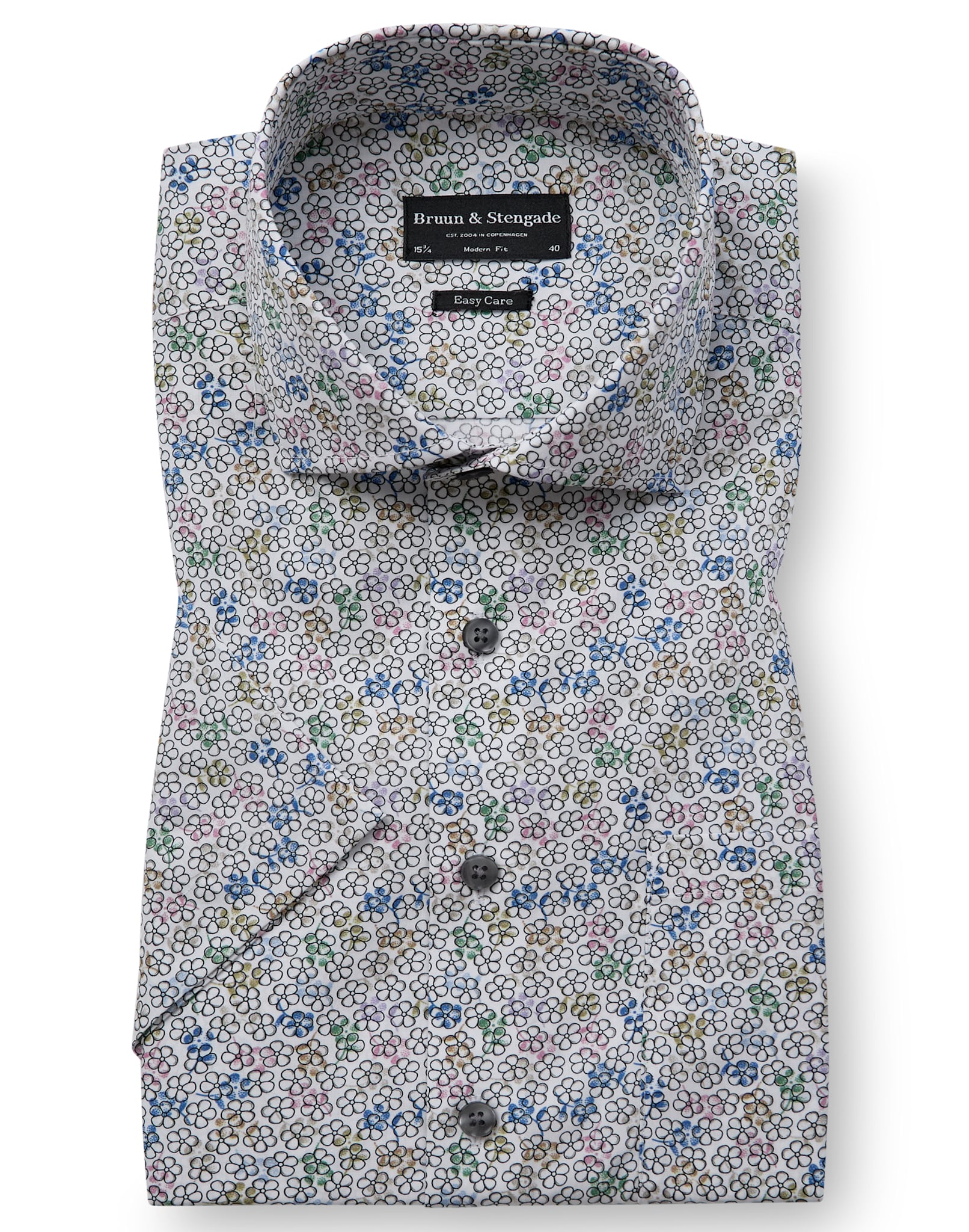BS Luka Modern Fit Shirt - White