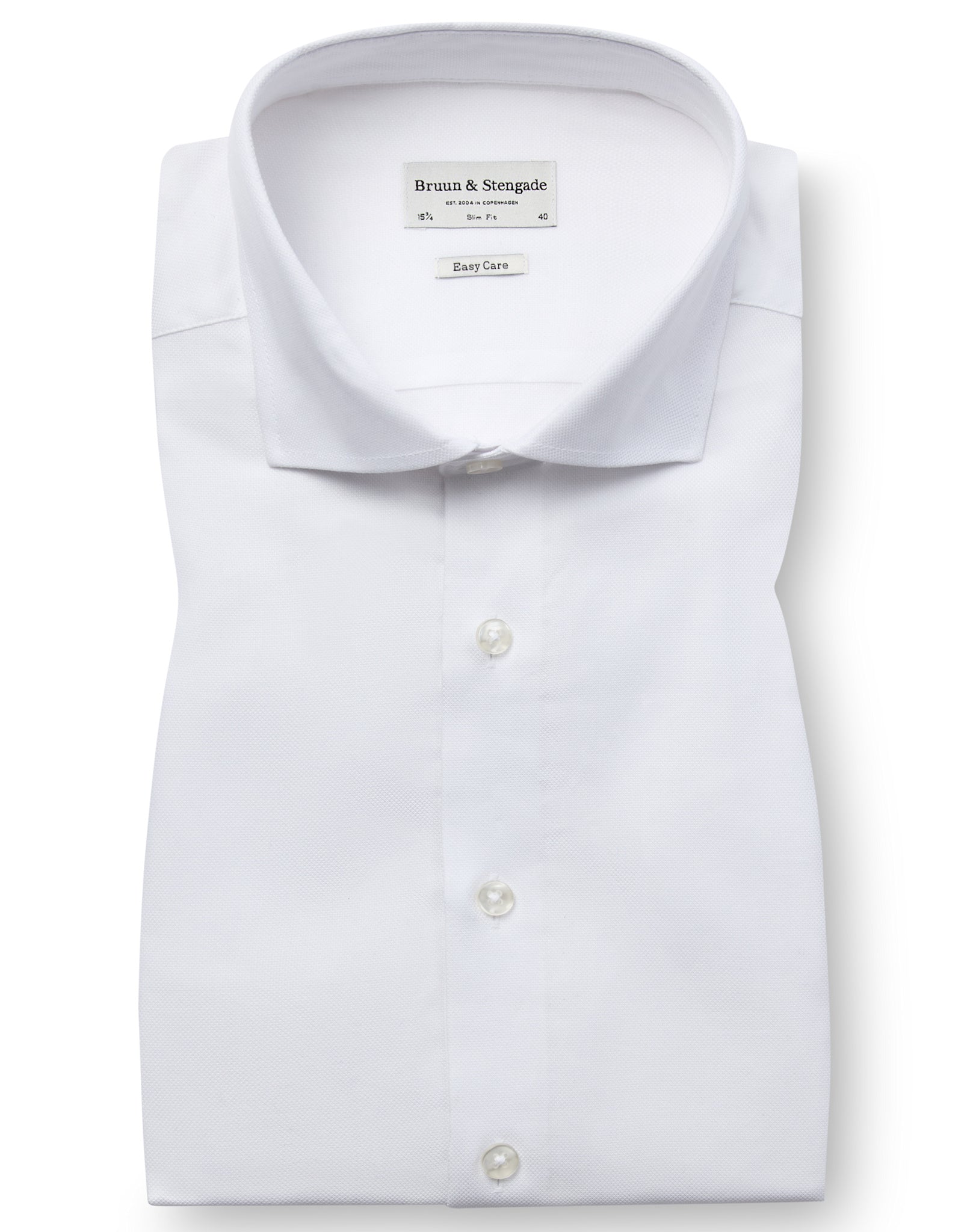 BS Buric Slim Fit Shirt - White