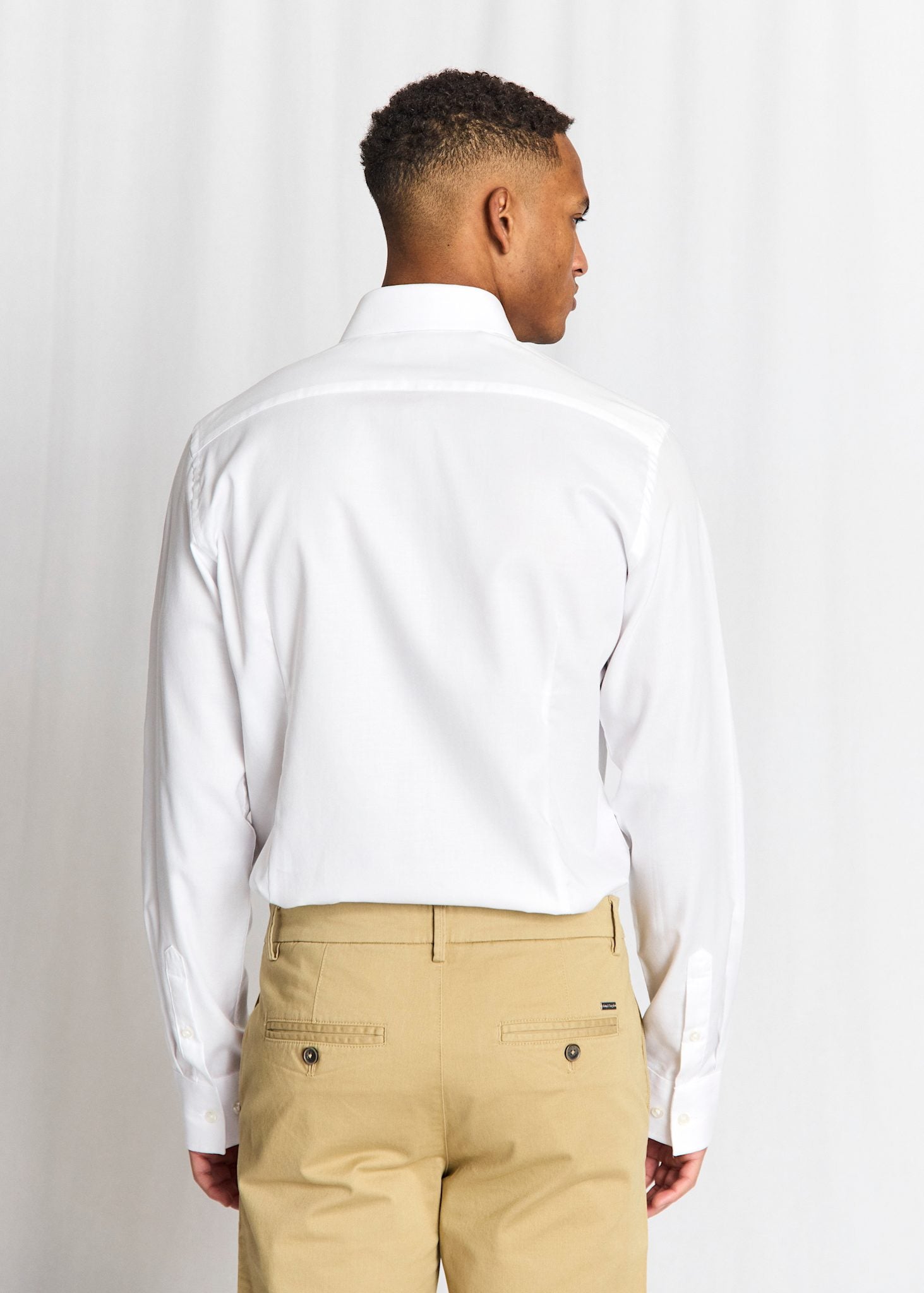 BS Buric Slim Fit Shirt - White