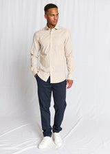 BS Maqueda Slim Fit Shirt - Sand