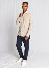 BS Maqueda Slim Fit Shirt - Sand