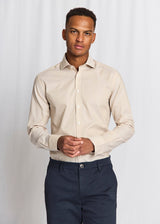 BS Maqueda Slim Fit Shirt - Sand