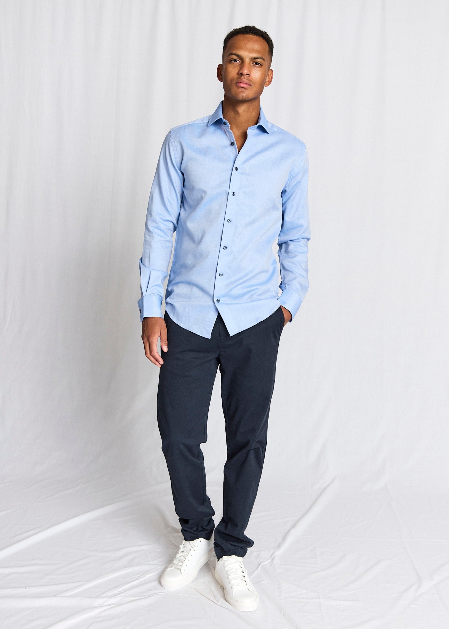 BS Hendrik Slim Fit Shirt - Blue