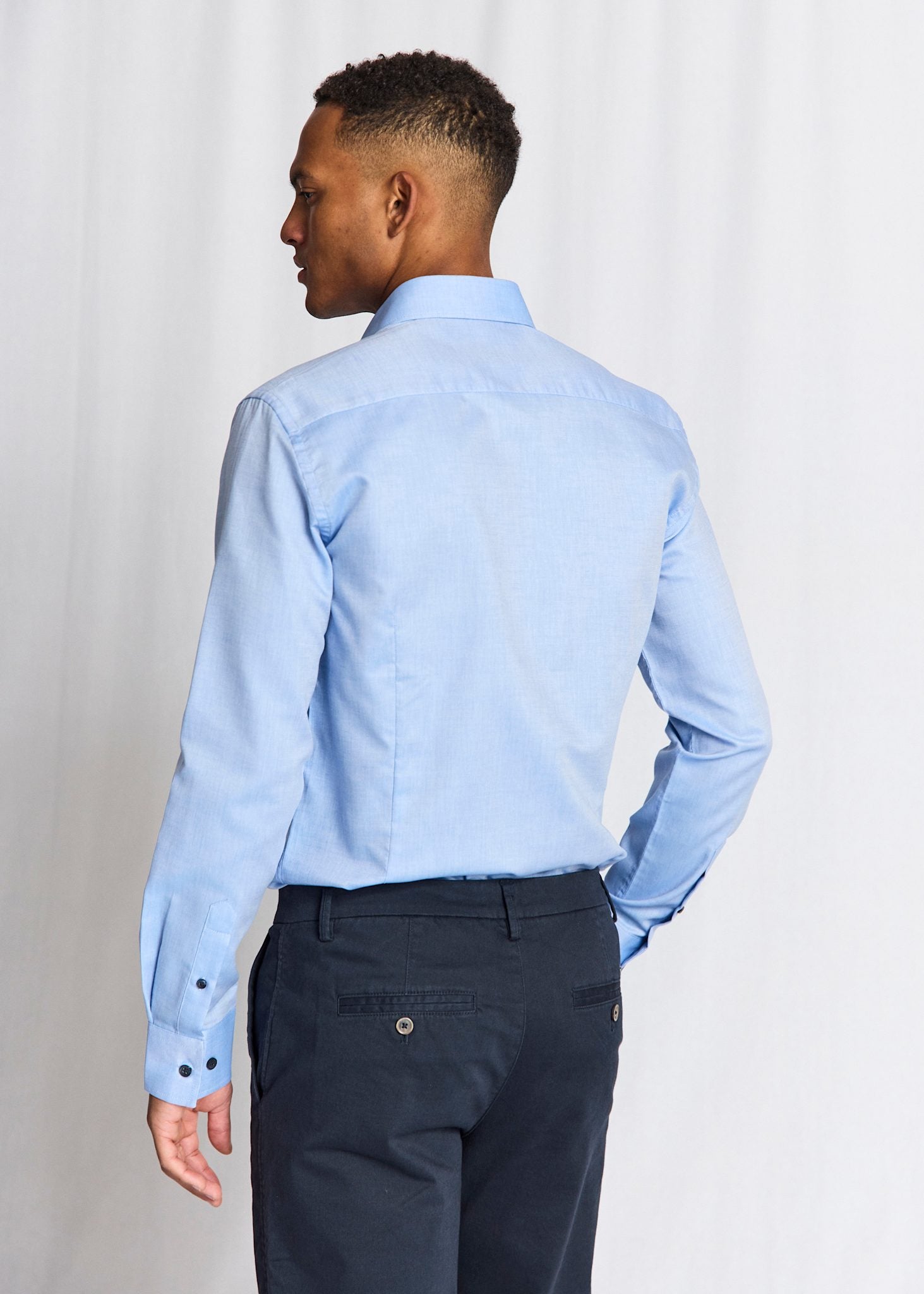 BS Hendrik Slim Fit Shirt - Blue